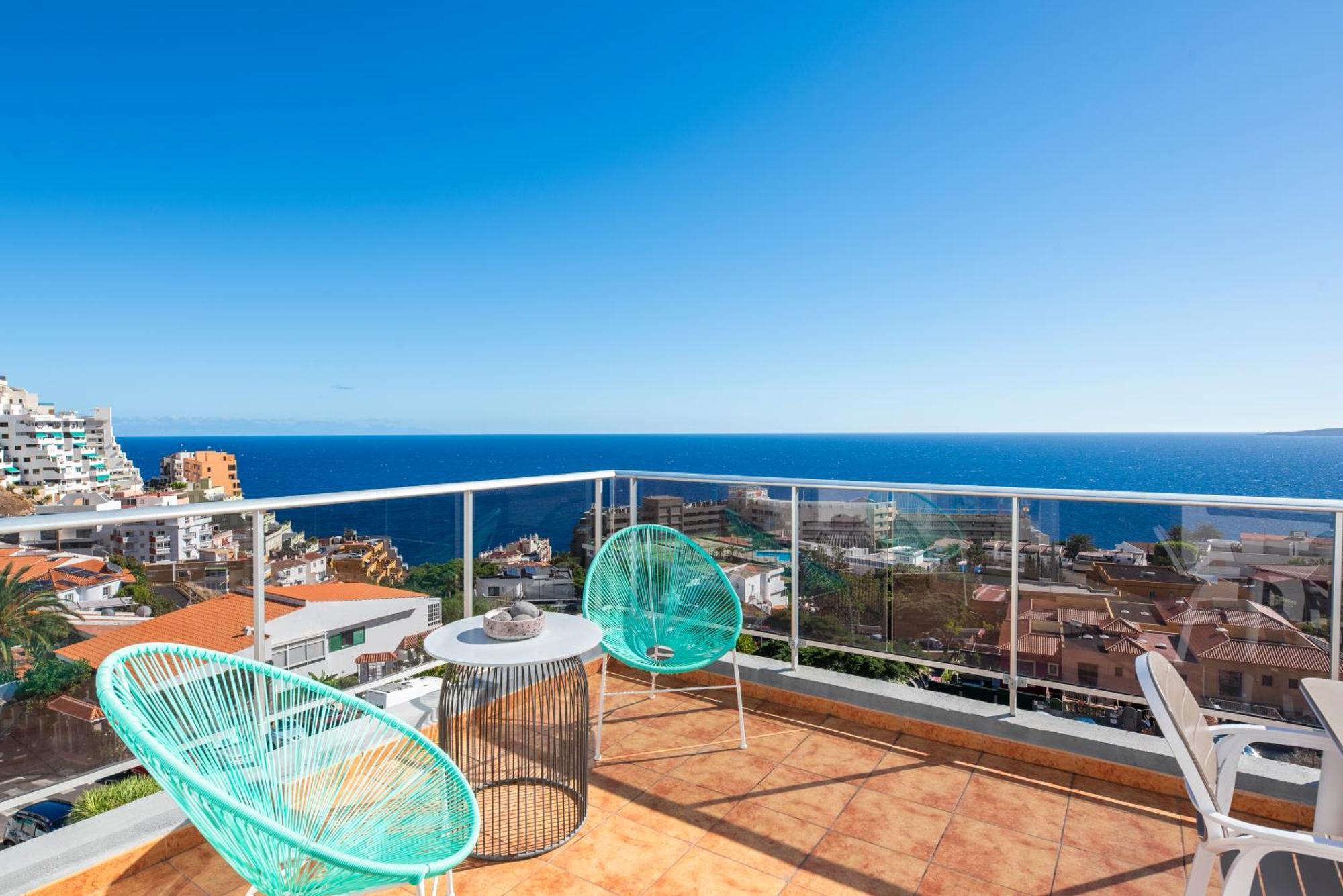 Boutique Apartment With Bbq Terrace And Ocean Views Tabaiba Bagian luar foto