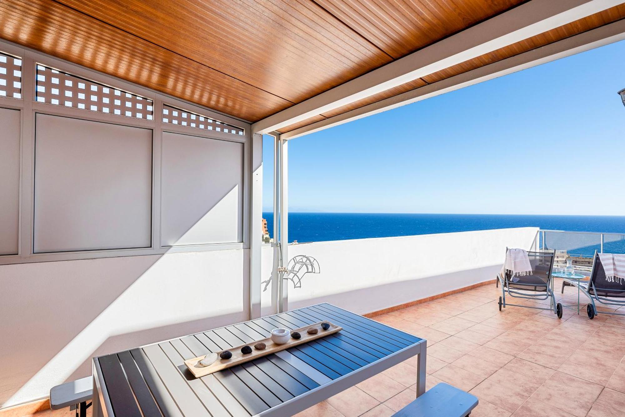 Boutique Apartment With Bbq Terrace And Ocean Views Tabaiba Bagian luar foto