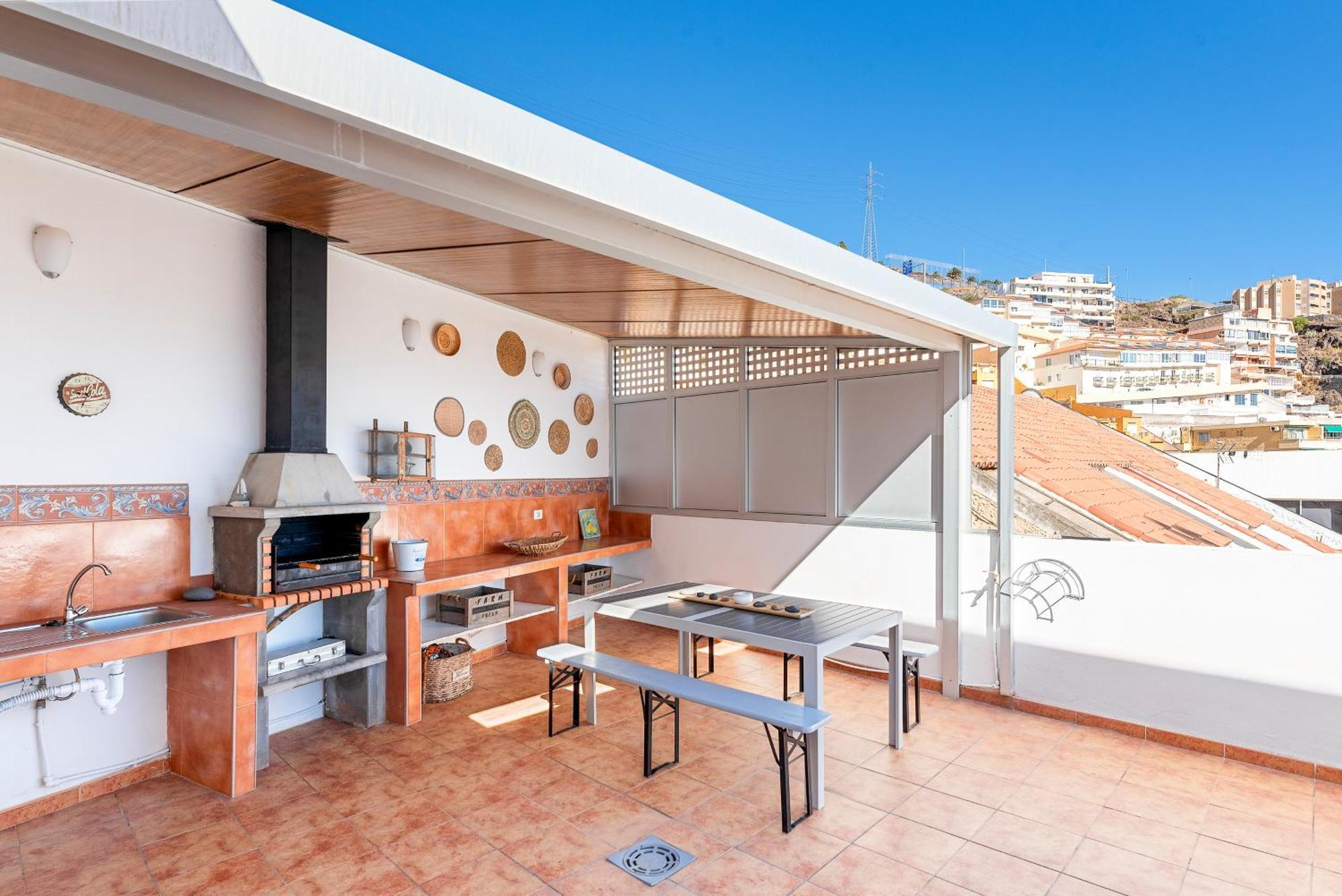 Boutique Apartment With Bbq Terrace And Ocean Views Tabaiba Bagian luar foto