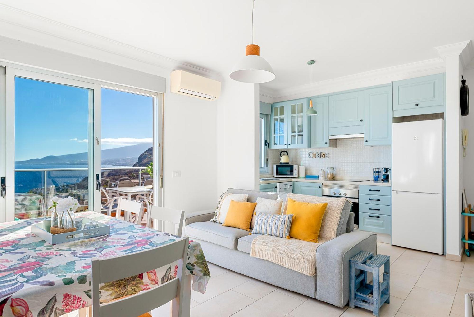 Boutique Apartment With Bbq Terrace And Ocean Views Tabaiba Bagian luar foto